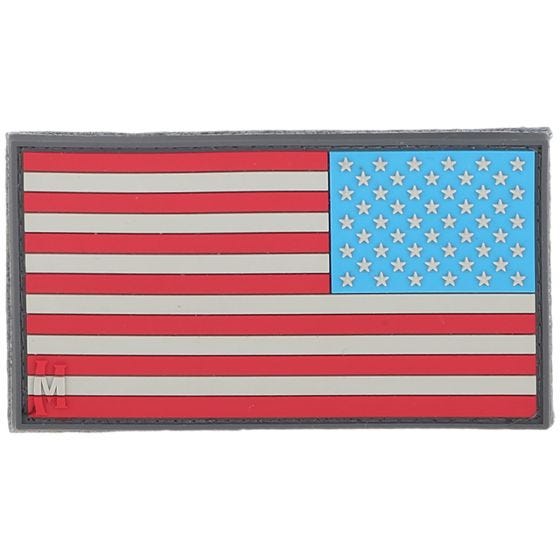Maxpedition Écusson drapeau des États-Unis inversé grande taille (couleur)