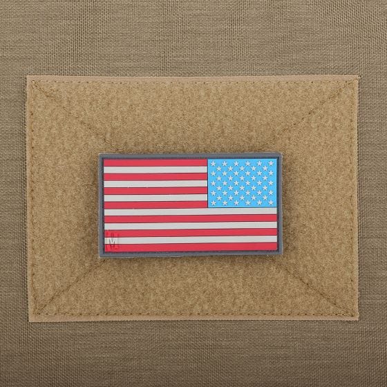 Maxpedition Écusson drapeau des États-Unis inversé grande taille (couleur)