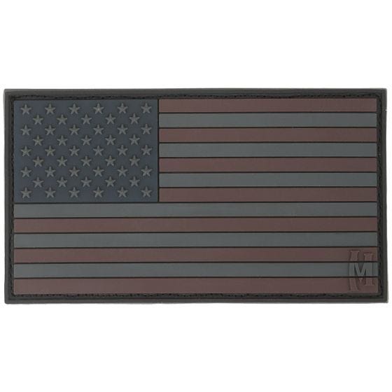 Maxpedition Écusson drapeau des États-Unis grande taille (discret)