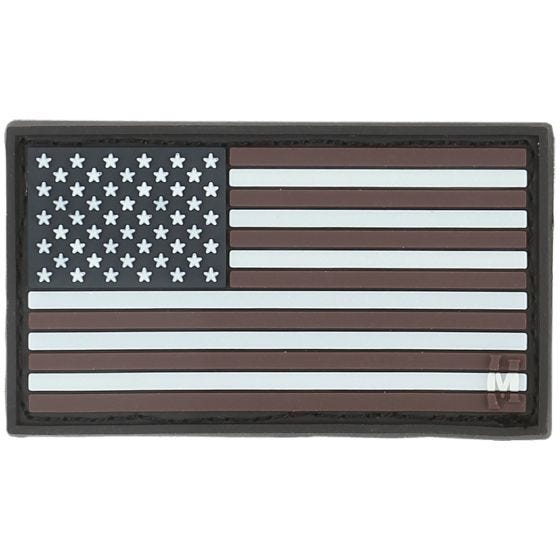 Maxpedition Écusson drapeau des États-Unis petite taille (fluorescent)
