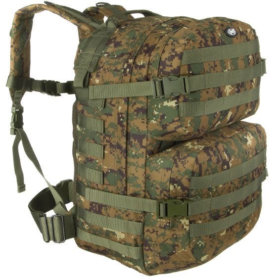 MFH Sac à dos Assault II Digital Woodland