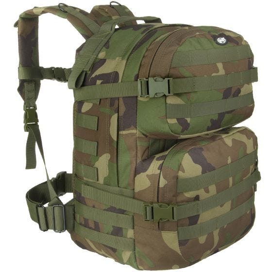 MFH Sac à dos Assault II Woodland