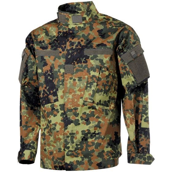 MFH ACU Veste de combat en Ripstop Flecktarn