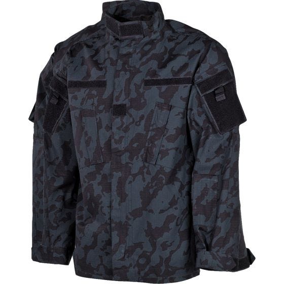 MFH ACU Veste de combat en Ripstop Night Camo
