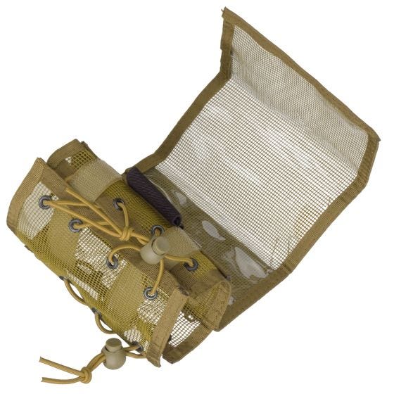 MFH Brassard porte carte avec poche pour argent Coyote Tan