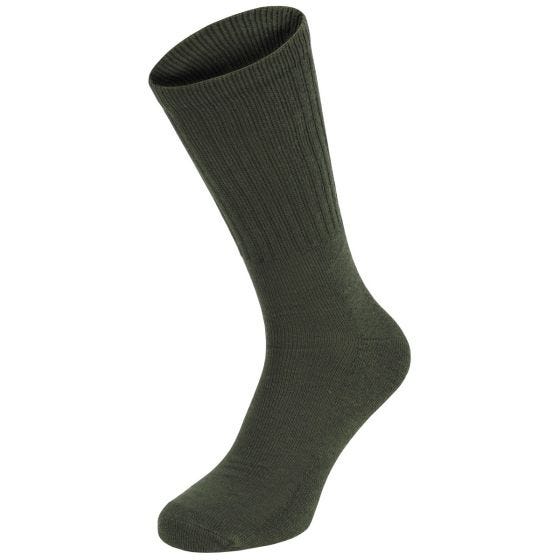MFH Chaussettes militaires vert olive