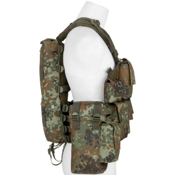 MFH Gilet tactique sud-africain Flecktarn
