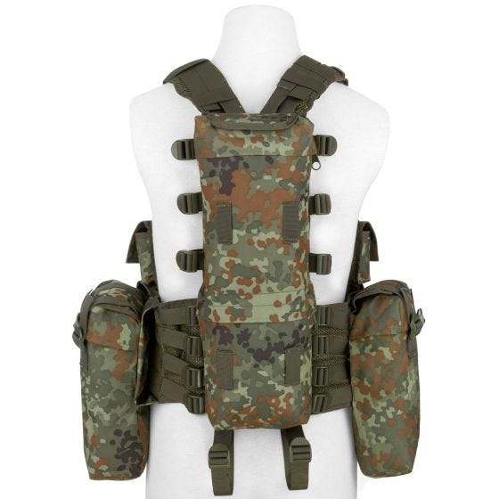 MFH Gilet tactique sud-africain Flecktarn