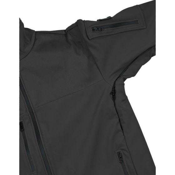 MFH Australia Veste Soft Shell noire
