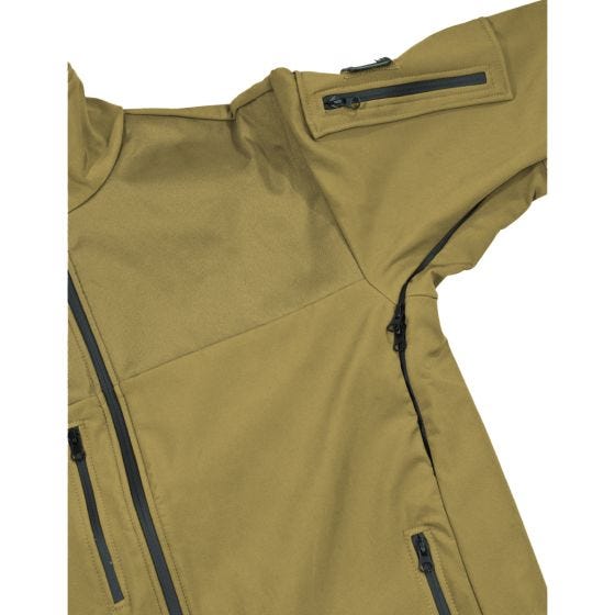 MFH Australia Veste Soft Shell Coyote Tan