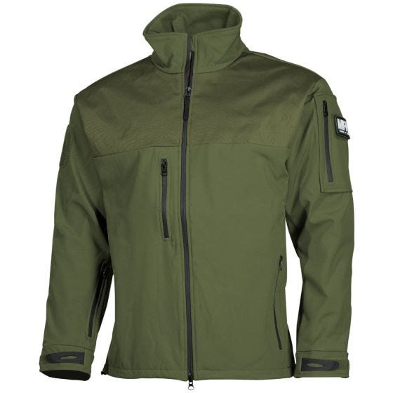 MFH Australia Veste Soft Shell OD Green