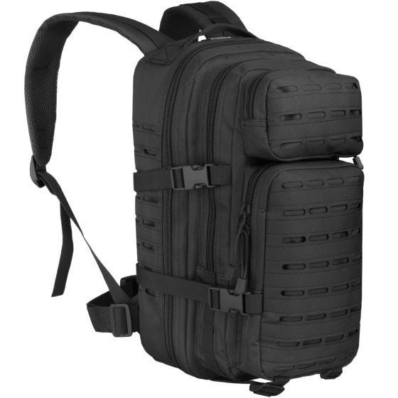 MFH Sac à dos Assault I Laser noir