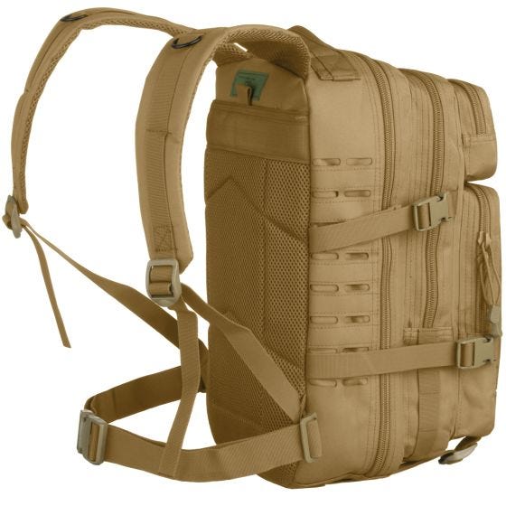 MFH Sac à dos Assault I Laser Coyote Tan