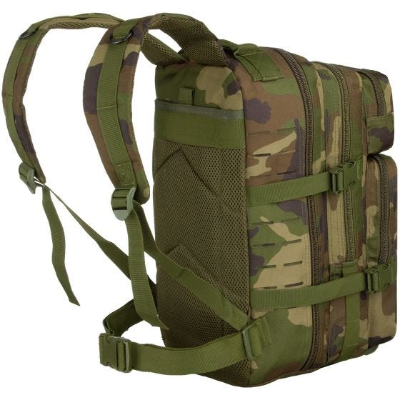 MFH Sac à dos Assault I Laser Woodland