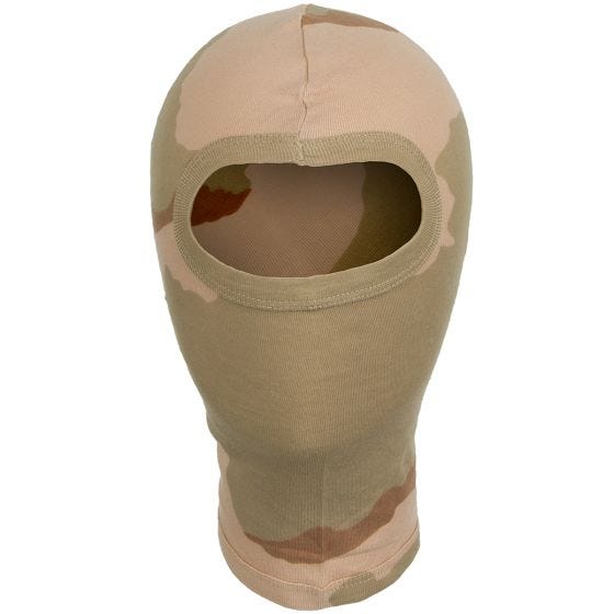 MFH Cagoule légère en coton 1 trou Desert tricolore