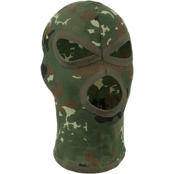 MFH Cagoule légère en coton 3 trous Flecktarn