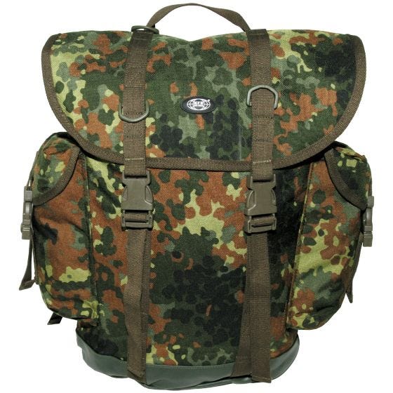 MFH Sac à dos de montagne en Cordura German Army Flecktarn