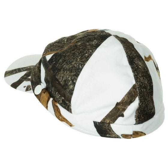 MFH Casquette de chasseur à rayures fluorescentes Hunter Snow