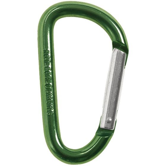 MFH Mousqueton 7 mm x 7 cm vert olive