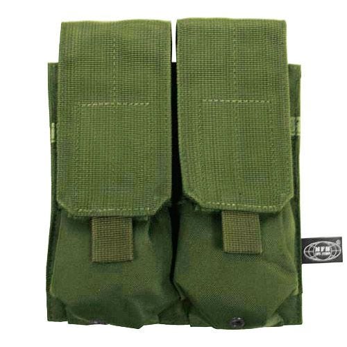 MFH Porte-chargeur double M4/M16 MOLLE vert olive
