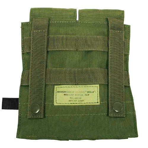 MFH Porte-chargeur double M4/M16 MOLLE vert olive