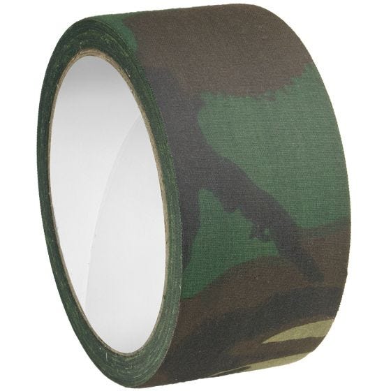 MFH Ruban adhésif en tissu 5 cm x 10 m Woodland