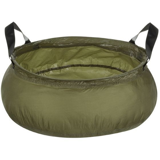 MFH Bassine pliable avec sac OD Green