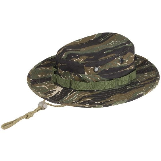MFH Chapeau de brousse GI en Ripstop Tiger Stripe