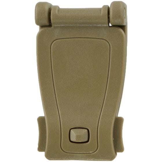 MFH Clip adaptateur MOLLE en plastique Coyote Tan
