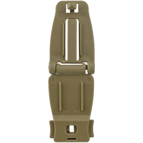 MFH Clip adaptateur MOLLE en plastique Coyote Tan