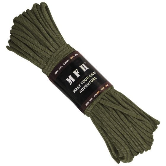 MFH Paracorde de 30,48 m OD Green