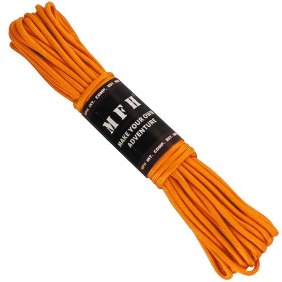 MFH Paracorde de 15,24 m orange