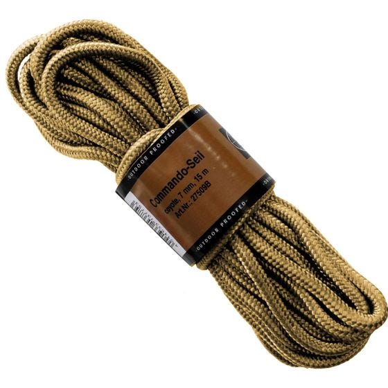 MFH Corde de 7 mm Coyote