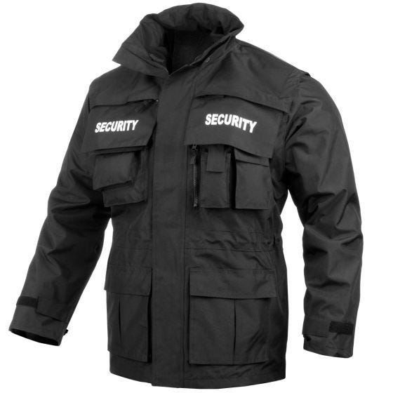 MFH Veste Security noire