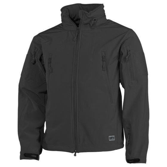 MFH Veste Softshell Scorpion noire