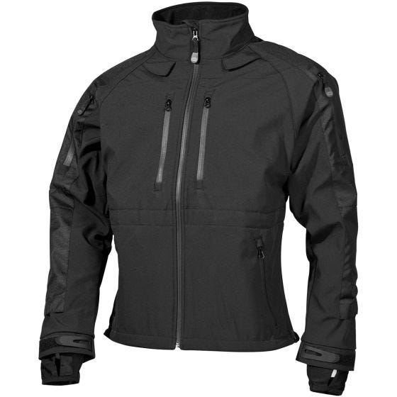 MFH Veste Softshell Protect noire