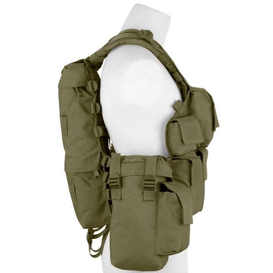 MFH Gilet tactique sud-africain OD Green