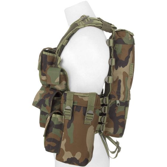 MFH Gilet tactique sud-africain Woodland