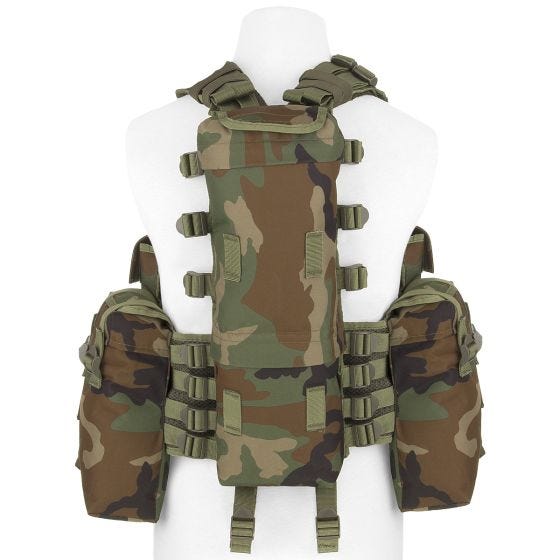 MFH Gilet tactique sud-africain Woodland