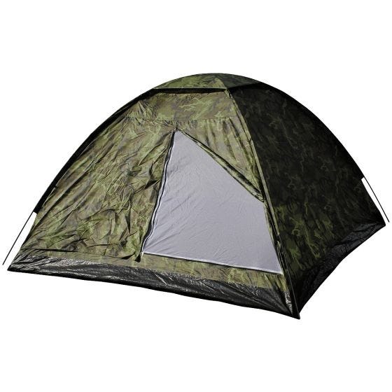 MFH Tente 3 personnes Monodom avec moustiquaire Czech Woodland