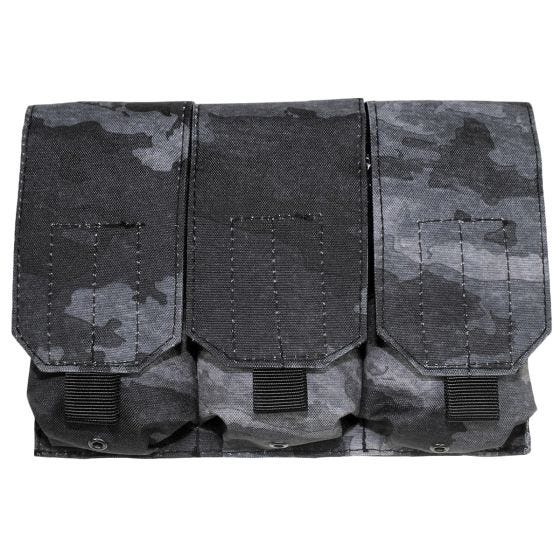 MFH Porte-chargeur triple M4/M16 MOLLE HDT Camo LE