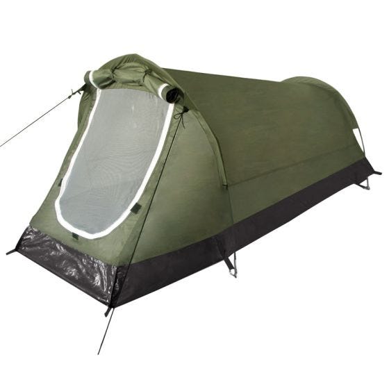 MFH Tente tunnel Schwarzenberg vert olive