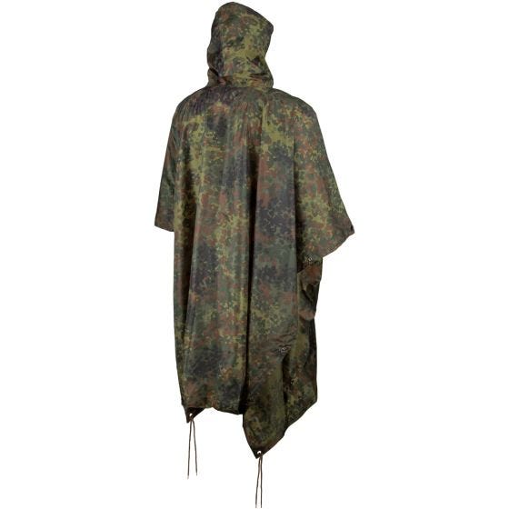 MFH Poncho US en Ripstop Flecktarn