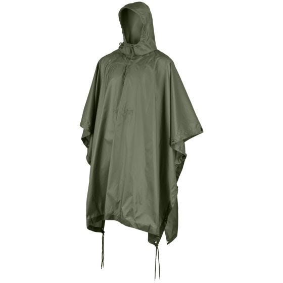 MFH Poncho US en Ripstop OD Green