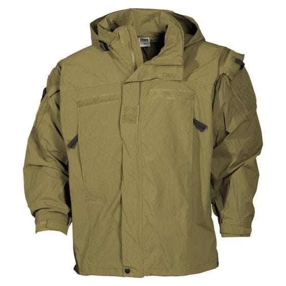 MFH Veste US Softshell niveau 5 Coyote Tan