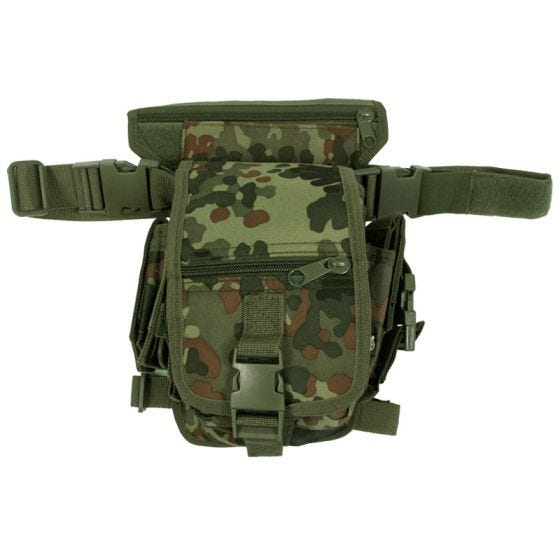 MFH Sac banane militaire Flecktarn