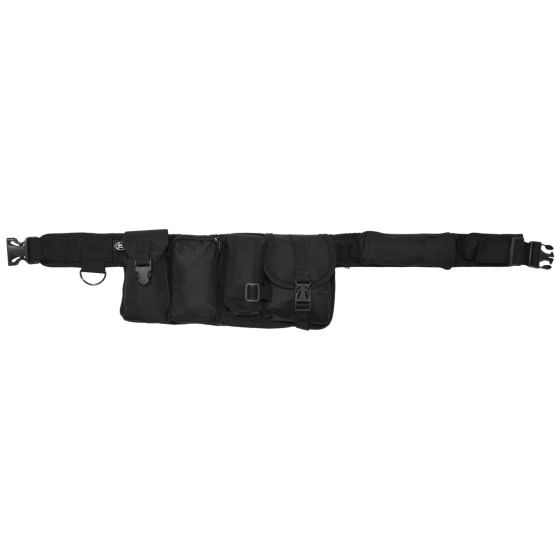 MFH Ceinture 6 poches noire