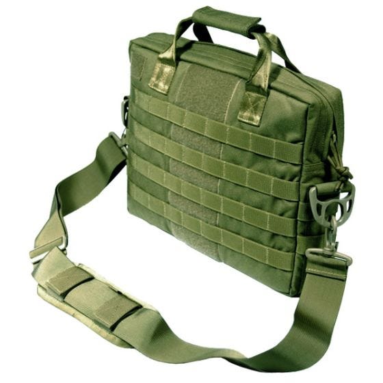 Flyye Sac pour ordinateur portable 17" MID vert olive