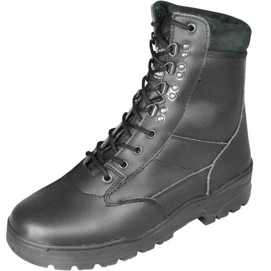 Mil-Com Bottes militaires tout en cuir