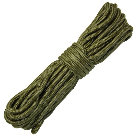Mil-Com Corde Purlon 5 mm vert olive